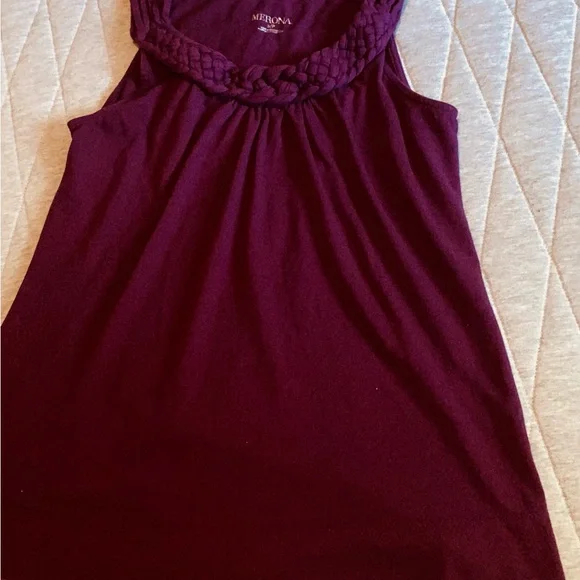 ⭐️Merona Women's Deep Purple Tank Top - Picture 2 of 2